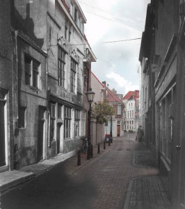 Dortmanstraat : voorgrond 1955 overlopend naar 2014